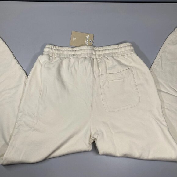 Woolrich Women’s Light Fleece Sweatpants – Ivory – Size M - Picture 4 of 9